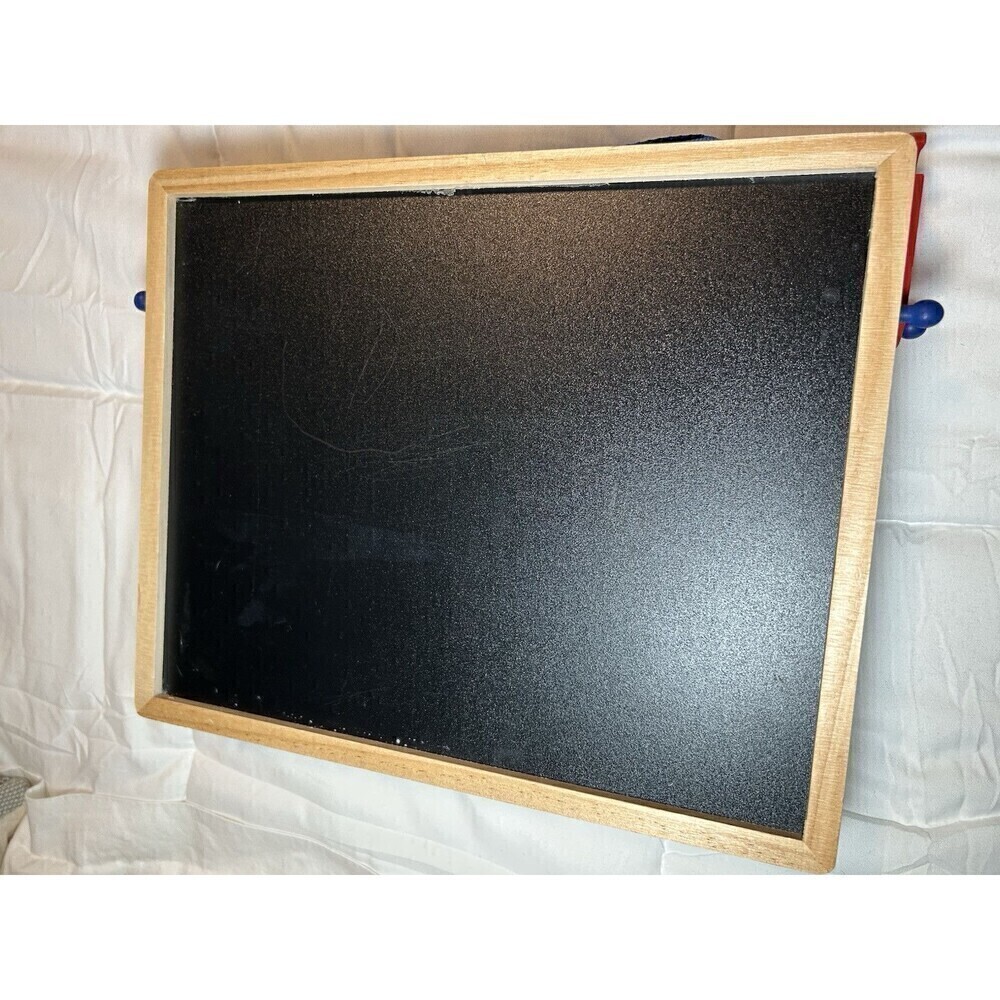 2-sided Art Box Dry Erase/Chalkboard Portable Easel - Picture 2 of 9